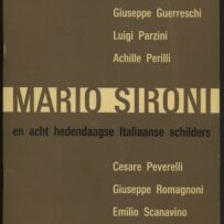 SIRONI~Mario en acht hedendaagse Italiaanse schilders