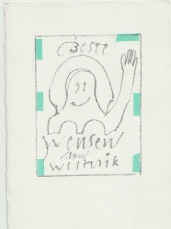 Oorebeek, Willem - Index van de tentoonstelling in de residentie in galerie Van Kranendonk* - Image 2