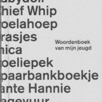 Woordenboek van mij jeugd