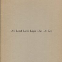 Dumas, Marlene - Ons Land Licht Lager Dan De Zee*