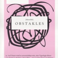 Oorebeek, Willem - (monolith) OBSTAKLES