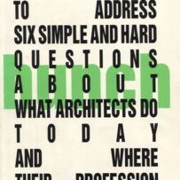 Hunch 6 / 7 - The Berlage Institute report 2003