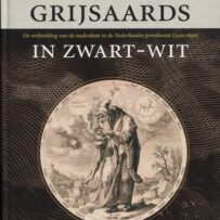 Grijsaards in zwart-wit