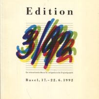 Edition, Die internationale Messe für zeitgenössische Originalgraphik.